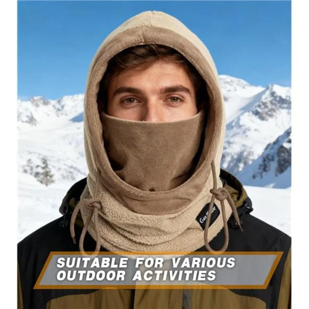 Unisex Balaclava Winter Face Mask Windproof Fleece Ski Mask